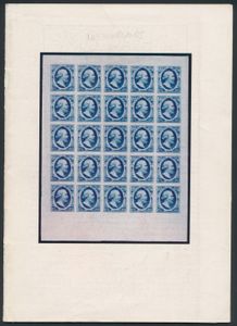 The Burrus Collection of Netherlands; Maurice Burrus; Robson Lowe Ltd., London; 1963; gedrukt; geniet; Engels; 28 pag.; zachte kaft; zeer mooi