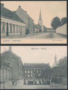 Waarschoot, mooie dorpzichten (4 stuks)