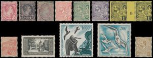 1885/1963 Mooie, verregaand volledige verzameling in 2 Lindner albums, met zeer veel betere zegels w.o. Yv. n° 10 (met keur), 5 *, 8 *, 15 *, 16 *, Albert I millésimes, 27/42 *, Rode Kruis blokken **/*, LP vogels volledig, strafport incl. n° 4 (gest.), 10 **, coins datés, slechts enkele gebreken (w.o. n° 9), zm/m/ntz (Zeer hoge cataloguswaarde)