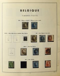 1849/1981 Verzameling in 2 albums, w.o. 221/33 **, SP, dienst, zm/m/ntz