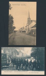 Brasschaat Polygone, w.o. stoomtram (2 stuks)