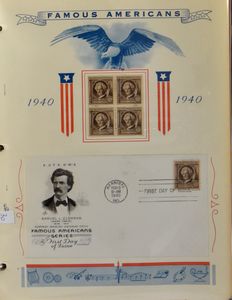 1851/1991 Collection en 2 albums avec notamment des timbres classiques en qualités diverses, ainsi qu'une collection 