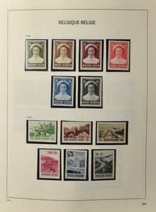 1884/1998 Verzameling in 3 Davo albums, w.o. veel nominaal, zm/m 
