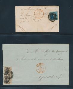 N° 2A/N°11A, 7 brieven  of fragment, vanuit o.a. Liege, Beveren, Bree, Heyst opden Berg enz… ,m 