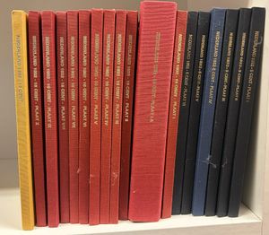 Samenstelling van 18 boeken, alle uitgifte 1852, zie foto's website