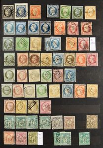 1849/1975 Verzameling in insteekboek vanaf eerste emissie, zm/m/ntz