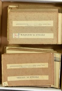 STAFKAARTEN: Diverse plaatsen w.o. Maaseik, Antwerpen en veel Wallonië (22 stuks)