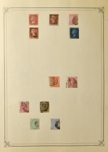 Collection de divers pays, dans 8 albums grand format, presque tout en très bonne qualité avec notamment des timbres de meilleure qualité, Angleterre, Allemagne, France, Japon, etc. etc... tb/b.
