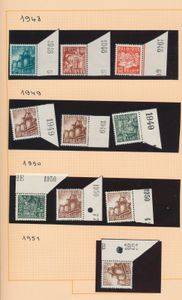N° 761/72 Volledige reeks + enkele plaatnummers en variëteiten, zm (OBP €480)