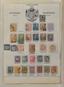 Divers articles dans 5 classeurs, dont Luxembourg, Bulgarie, Monaco, etc., tb/b/à voir