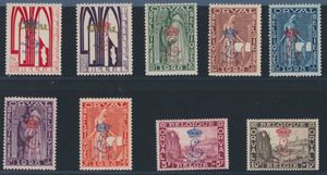 N° 272 A/K 'Full set' lowest value with rust dots, vf/to be checked (OBP €1,850)