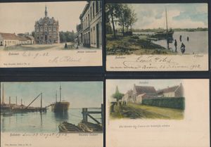 Hoboken, mooie samenstelling met uizonderlijk mooie zichten en zeldzame, in mooie kwaliteit, ex. verzameling Kempenaer (42 stuks)
