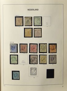 1852/1980, verzameling in Davo-album, met veel volledige reeksen **/*/0, zm/m/NTZ.
