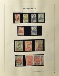 1849/1966 Verzameling in Davo album w.o. Helm 