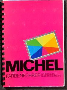 Michel Farbenführer (colour guide - guide des couleurs); Schwaneberger verlag GMBH - München; 1991; gedrukt; spiraal; Duits; 41 pag.; zachte kaft; in redelijke staat