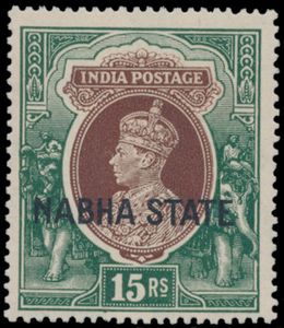 États de la Convention indienne Nabha : N° 77/98 et 105/17 