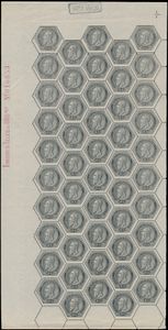 TG 11/17, alle in volledig vel van 50 stuks, verschillende depot stempel, zm (OBP €2.000)