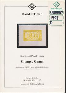 Olympische Spelen, David Feltman, samenstelling van 4, alle thema Olympische Spelen, jaren 1997, 2011, 2016 en 2019; David Feltman; gedrukt; gelijmd; Engels; zachte kaft; zeer mooi/in verpakking; 