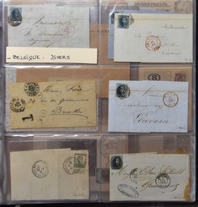 Vanaf klassiek tot 1970, samenstelling met veel betere stempels, vooral op ZK, in 5 ringmappen, zm/m/ntz