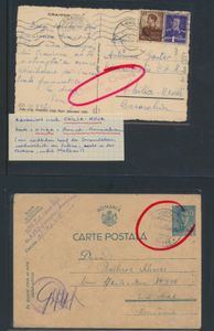 1894/1964, 35 poststukken diverse periodes, zm