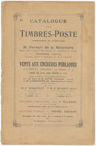 Veilingcatalogi (14 stuks), 