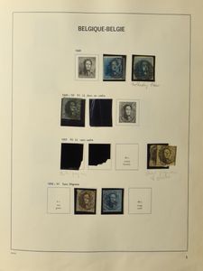 1849/1969 Verzameling in 2 Davo albums, waarbij klassiek in gemengde kwaliteit, Caritas */0, 