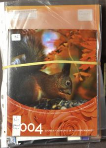 Samenstelling in insteekboek en enkele jaarmappen, FDC's en postzegelboekjes, zm/m/ntz
