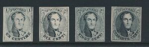 Herdrukken van de plaat 1929 in zwart, zm (OBP €80)