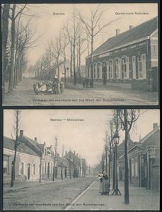 Beerse, dorpszichten (4 stuks)