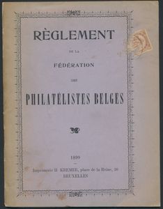 Règlement; Fédération des Philatélistes Belges; J. Kremer; gedrukt; geniet; Frans; 18 pag.; zachte kaft; in redelijke staat