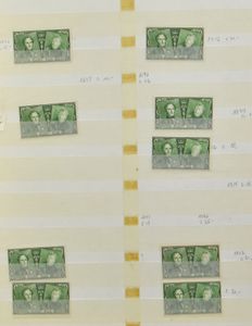 N° 221/33 At least 10x, including 5x complete sets, mint, vf/f (OBP +/-€2,200, including €1,950 **)