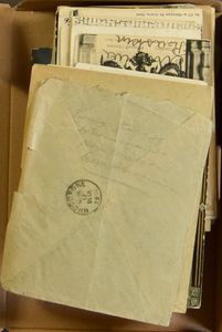 1893/1910 'Wapenschild' op 115 poststukken, w.o. betere stempels (115 stuks), zm/m.