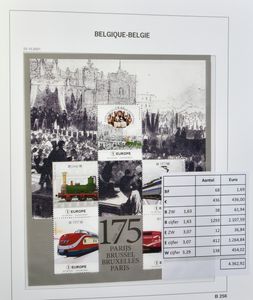 2003/2021 Bijna volledige verzameling in 4 Davo LX albums, inclusief blokken, zm (Frankeerwaarde: €4.362)