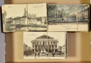 Diverse plaatsen, w.o. provincies Luik (105 stuks), Henegouwen (84 stuks) en Namen (75 stuks) (Totaal: 264 stuks)