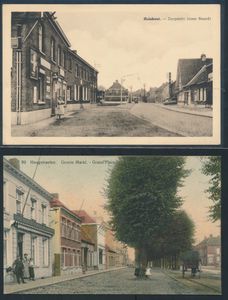 Mooie samenstelling alle oudere, w.o. Hoogstraten, Hulshout, Heist-op-den-Berg, enz. (51 stuks)
