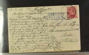 1915/1923 Samenstelling 65 kaarten/brieven, PMB/BLP van soldaten in Frankrijk (W.O. I en Duitsland (na W.O. I), zm/m