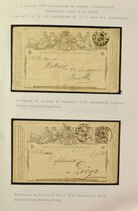 1871/19959 Uitgebreide verzameling, alle soorten PWST, in 4 ringklasseurs, w.o. briefkaarten, geïllustreerde briefkaarten, Orval, publibel, kaartbrieven, zm/m
