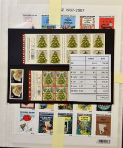 1989/2017 Samenstelling nominaal zegels, blokken, boekjes, zm (Frankeerwaarde: €3.443)