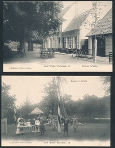 Deurne, Café den Ekster, prachtige zichten (3 stuks)