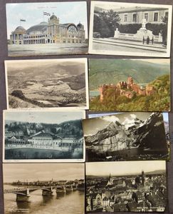 Diverse landen, alle oude kaarten (+/-1200 stuks)