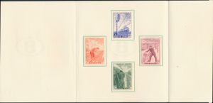 TR 260/63, ongetand *, op een speciaal uitgegeven blaadje van de spoorwegen in 1942, liefhebbers prijs, zm