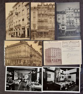 Diverse zichten, hotels en restaurants (12 stuks)