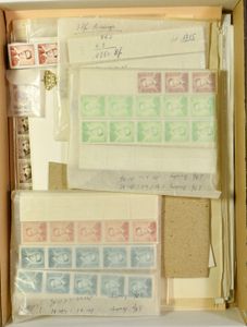 1919/1972 Samenstelling diverse uitgiften, w.o. Helm 