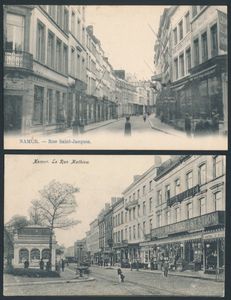 Namen Stad, diverse zichten, alle oude kaarten (67 stuks)