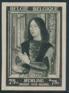 N° 512, ongetand *, zonder gom zoals uitgegeven, met 