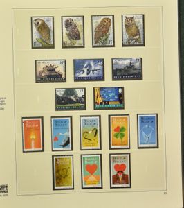 1912/2004 Onvolledige verzameling in 5 Safe albums, zm/m