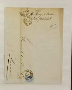 Interessante verzameling in 2 insteekboeken met veel betere zegels voor referentie, vals en echt, tevens poststukken, w.o. klassiek, Mexico Olympiade 1968 w.o. gesigneerd, zm/m/ntz