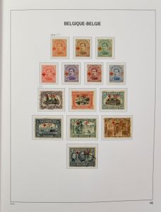 Begin tot 1968, uitgebreide verzameling in diverse kwaliteit overwegend *, w.o. Helm, Rode Kruis, Mercier, Orval, blokken (BL 1 ontbreekt), zm/m/ntz