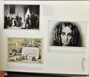 VARIA: 2 lege fotoalbums, diverse documentatie, chromo's, deel postkaarten, carnets, enz.