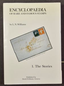 Encyclopaedia of rare and famous stamps, door L.N. Williams, uitgever David Feldman, in 2 delen